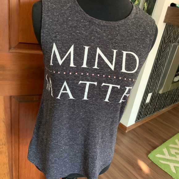 XS Mind over Matter yoga tank - Picture 1 of 5